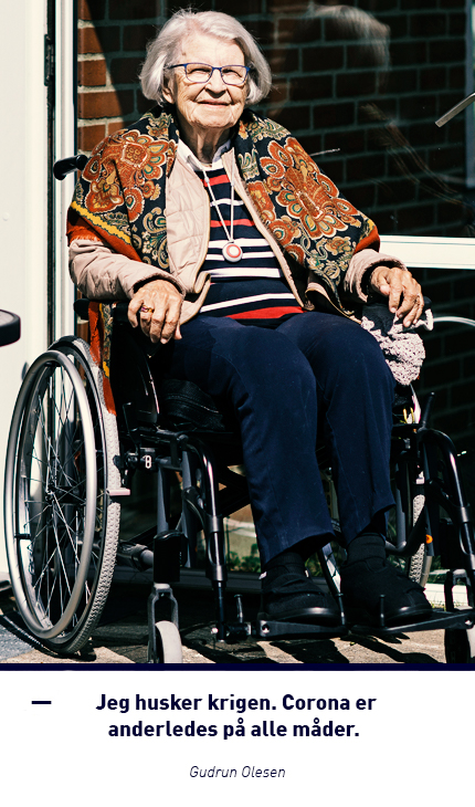 Gudrun fra plejehjemmet Højgården
