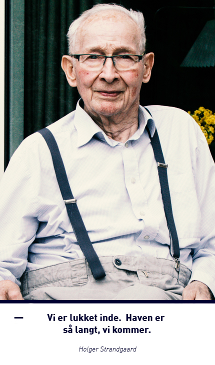 Holger fra plejehjemmet Højgården