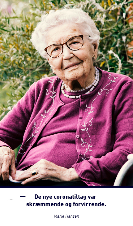 Marie fra plejehjemmet Højgården