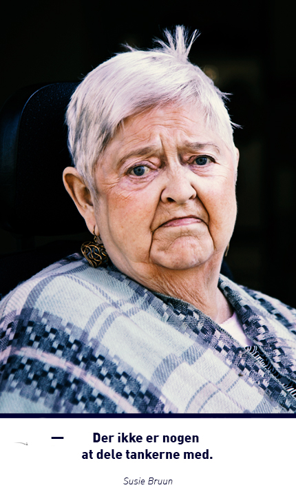 Susie fra plejehjemmet Højgården